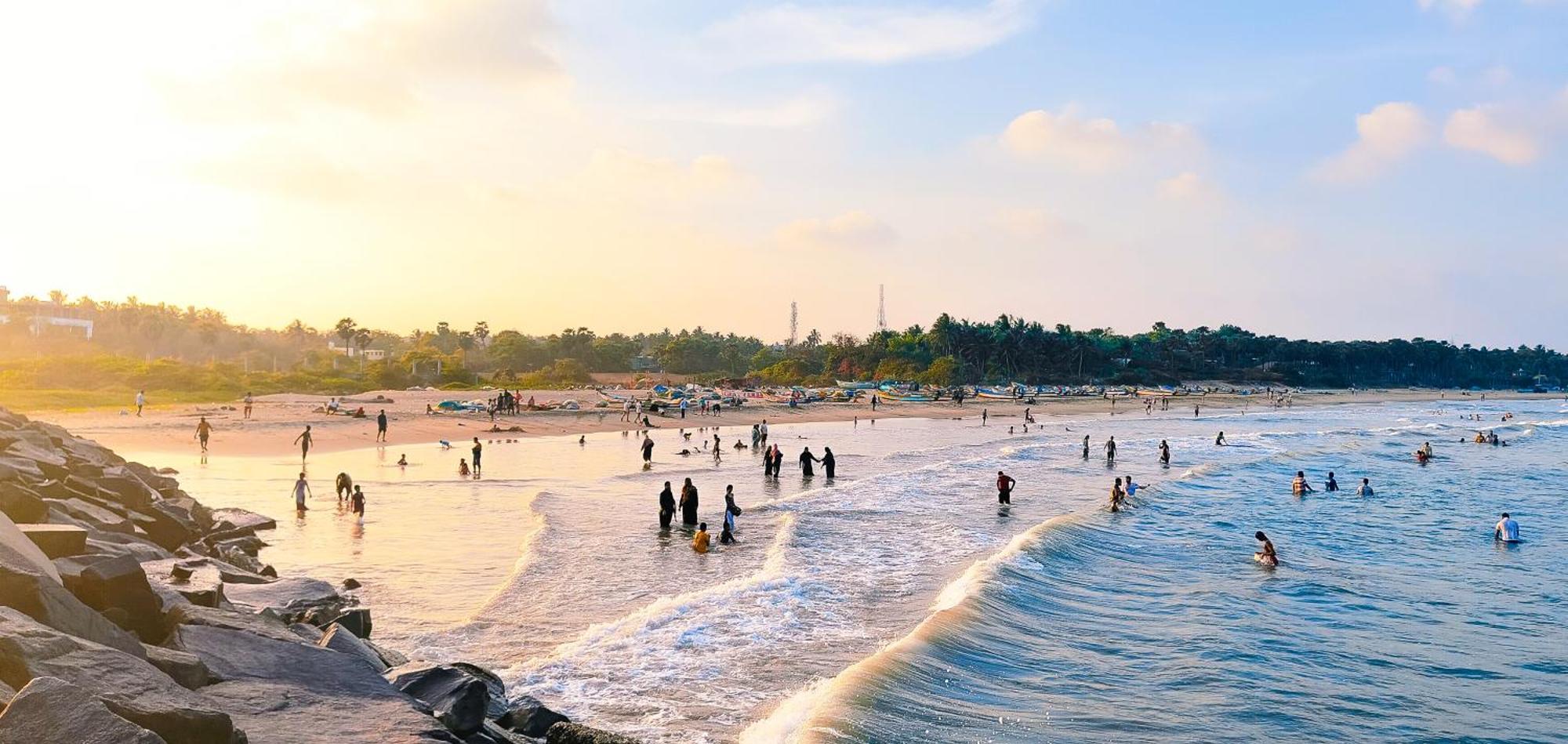 Hotel The Ocean Edge Pondicherry Esterno foto